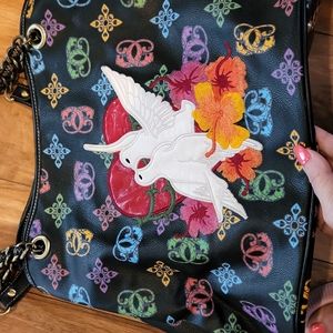 Sharif tote bag Multi color print